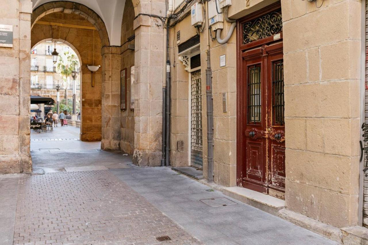 Plaza Nueva Habitaciones Bilbao Zewnętrze zdjęcie